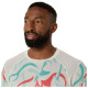 Asics Ανδρική κοντομάνικη μπλούζα Road All Over Print SS Top